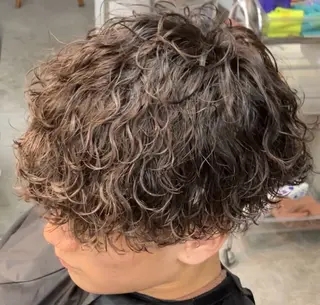 パーマ 八十川 佑斗のヘアスタイル