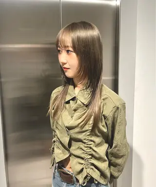 ロング カラー レイヤー/透明感 カラー🌿KANTAのヘアスタイル