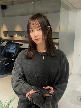 ミディアム risa 。のヘアスタイル