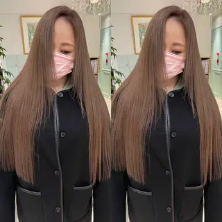 ロング カラー 💜ハイトーン💛 マジカルかいちゃんのヘアスタイル