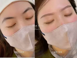 アイブロウ DiaLily.宇都宮店所属・ほたて /まつげの達人の眉毛・アイブロウイメージ