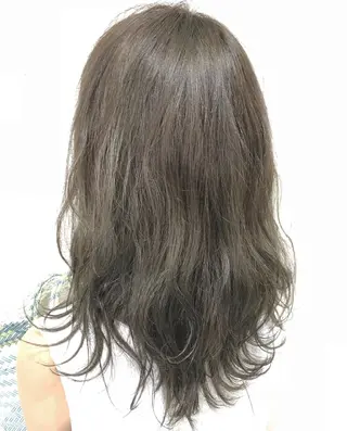 セミロング カラー 完全美髪特化 髪質改善/島　悠輔のヘアスタイル