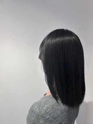 セミロング 蓮池 愛海のヘアスタイル