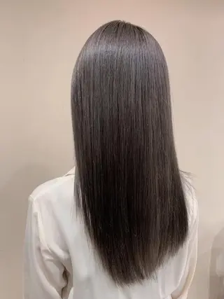 ロング カラー 笠原 健人のヘアスタイル