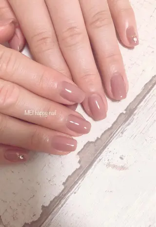 ネイル 北浦和 自爪育成ケアのネイルデザイン