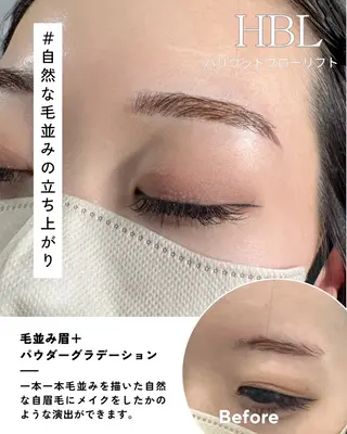 アイブロウ Twin Eight kanaの眉毛・アイブロウイメージ