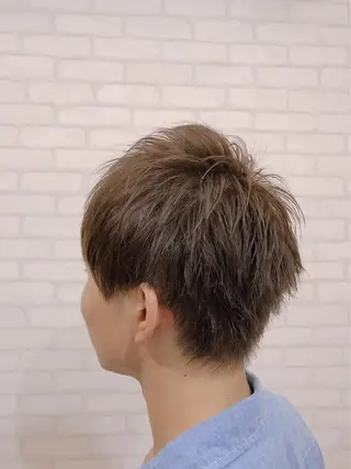 メンズ 髪質改善&美髪カラー ボブ&ロングRYOのヘアスタイル