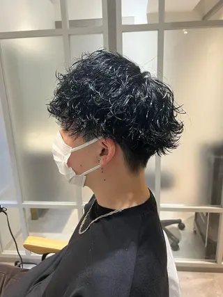 パーマ メンズ ⭕️メンズパーマ⭕️ 山口　裕太郎のヘアスタイル