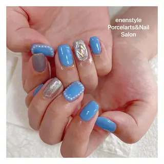 ミディアム ネイル 👑enen style👑のネイルデザイン