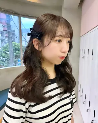 ロング カラー ayaka♡ 柔らかカラーのヘアスタイル