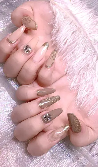 ネイル 長さだし専門店 M2 rikaのネイルデザイン