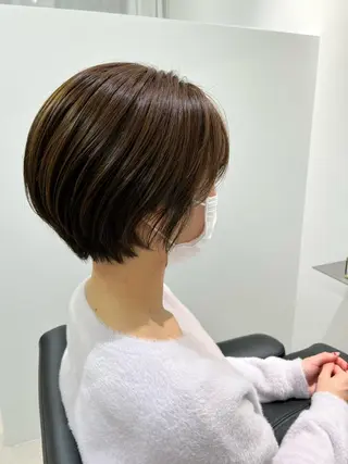 ショート 本井 宏明のヘアスタイル