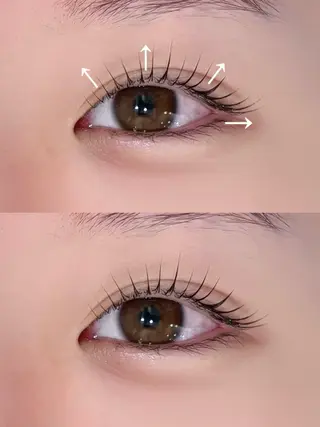 マツエク・マツパ LUNELLA☾ ໋ SANKAのマツエク・マツパデザイン