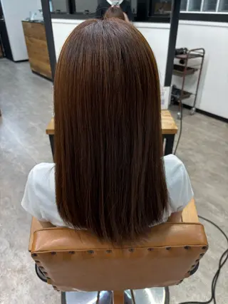 カラー 💗韓国風艶カラー 🇰🇷まなか🎀のヘアスタイル