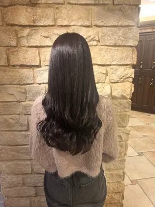 カラー Mei /オリーブ カラー/アレンジのヘアスタイル