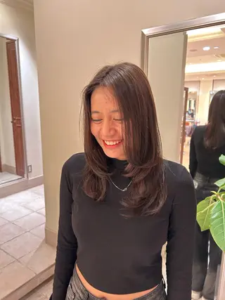 ロング BEAUTRIUM265所属・平野 枝莉のヘアスタイル