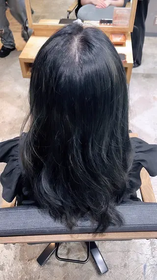 ロング カラー ɪɴɪᴛʏ💚 ᴍɪᴡᴀのヘアスタイル