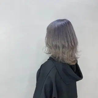 ミディアム カラー Stir Maison 大宮所属・ryuma/ボブ /透明感カラーのヘアスタイル