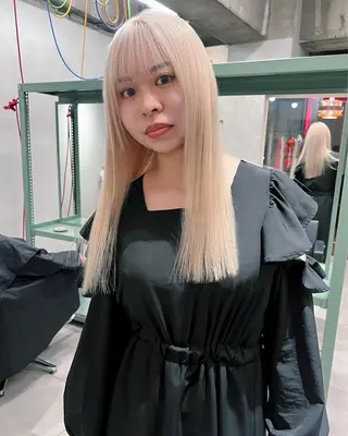 ロング カラー 🧡色落ちまで2度綺 麗なカラー🧡ヨシキのヘアスタイル