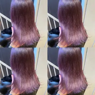 ロング カラー ヘアアレンジ 🦋韓国ヘア 坂本 菜摘🦋のヘアスタイル