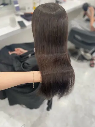 セミロング 🪞韓国🤍大人っぽ 艶髪🤍FRUITSのヘアスタイル