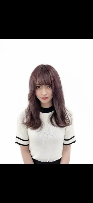 ロング カラー ヘアアレンジ LuciA/エクステ カラーのヘアスタイル