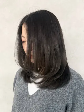 ミディアム 森貝 洋亮のヘアスタイル