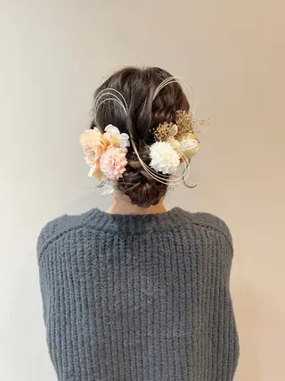 ロング ヘアアレンジ ノイシキ サキのヘアスタイル