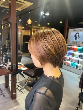 ショート eim hair design 町田店所属・Makino🌷 牧野有花のヘアスタイル