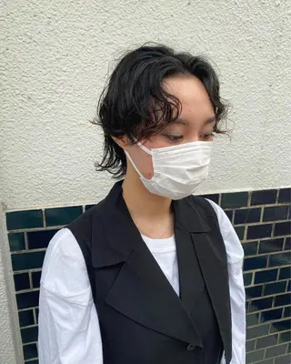 ショート パーマ お任せヘア☘️☘️ 及川渚のヘアスタイル