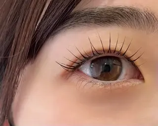 マツエク・マツパ 暖色カラー❤️横浜 エクステらん🦖のヘアスタイル