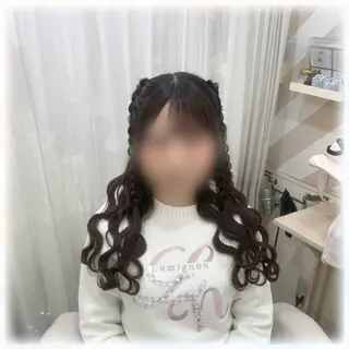ヘアアレンジ 秋葉原コットン所属・ヘアセット 🤍AIRA🤍のヘアスタイル