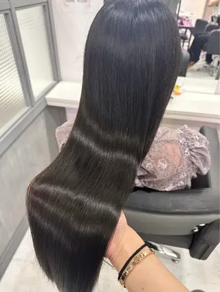 ロング 髪質改善カラー /美髪矯正🫧ゆたかのヘアスタイル