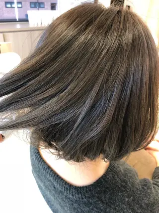 ミディアム 松佐 ゆかりのヘアスタイル