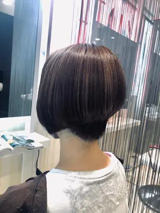 ショート カラー Agu hair Ao 香取佐原店所属・蓑輪 ミノワのヘアスタイル