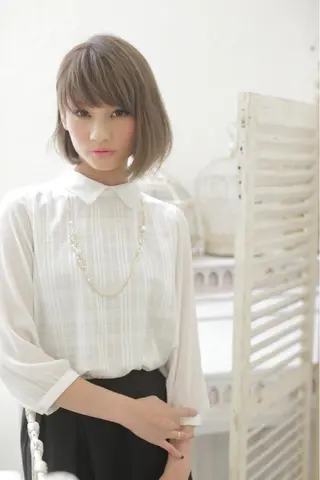 ショート カラー パーマ ヘアアレンジ colorshair 田宮店/大岡亮介のヘアスタイル