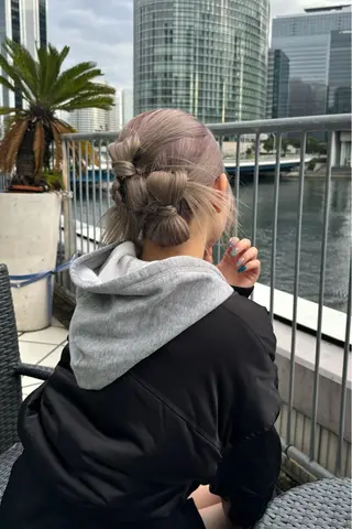 ロング AFLOAT D’L所属・カットモデル募集‎ / 角本 藍のヘアスタイル