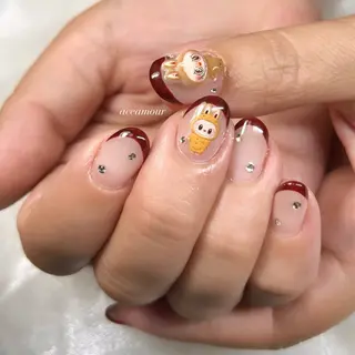 ネイル ネイル/耳つぼ /新ホワイトニングのネイルデザイン