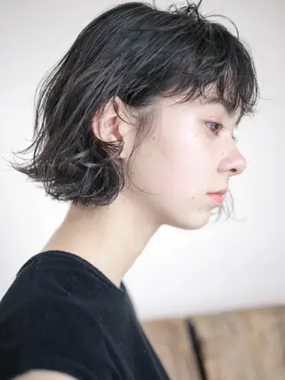 ショート パーマ Genta @gegege75のヘアスタイル