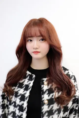 ロング カラー TSUYOSHI 韓国ヘア/くびれヘアのヘアスタイル