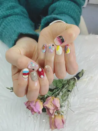 ネイル 💅ネイルサロン ブラン🌈かすみのネイルデザイン