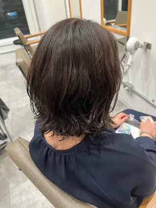 ミディアム keshiki🦋 Nanaのヘアスタイル