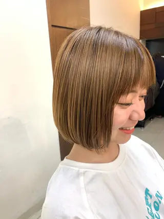 ショート 岡本雅也 ショートボブレイヤーのヘアスタイル