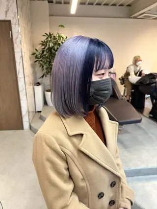 ショート ハイトーン×似合わせ 🌱中川慎之介のヘアスタイル