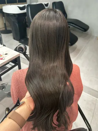 カラー 大村 咲羅のヘアスタイル