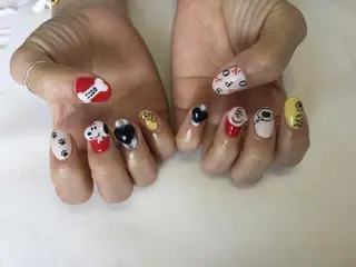 ネイル 💎🐰 saki. m 🐰💎のネイルデザイン