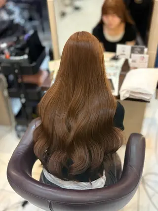 ロング 🎀透明感カラー 🐈ナズナのヘアスタイル