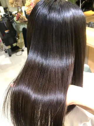 ロング 青木 ありさのヘアスタイル