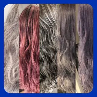 ロング カラー レイヤーカット× 髪質改善たもりのヘアスタイル