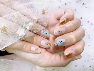 ネイル 🦋ネイルサロン ブラン🌈ゆりのネイルデザイン